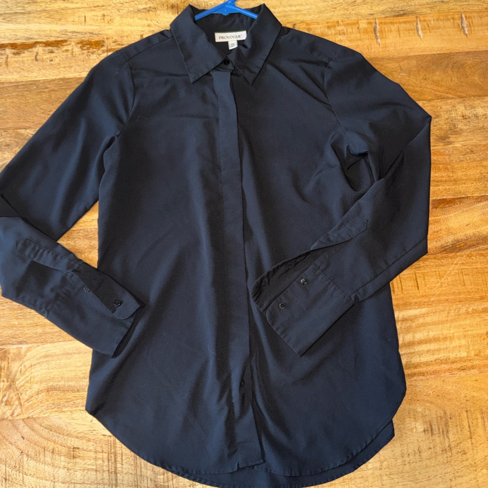 Prologue Navy Button Down Shirt